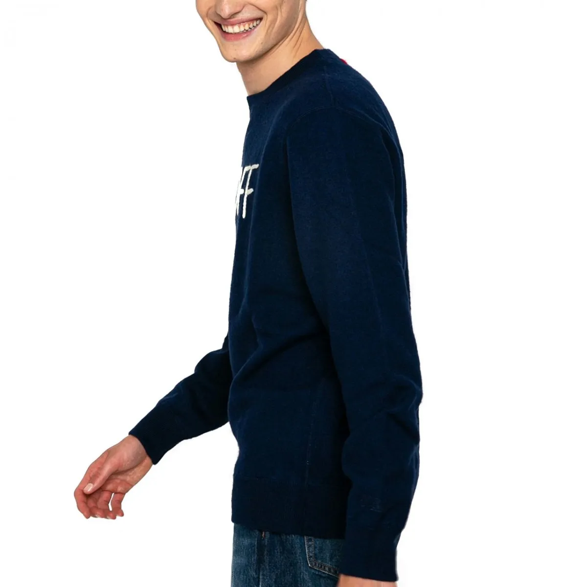 Maglione Girocollo Day Off Blu