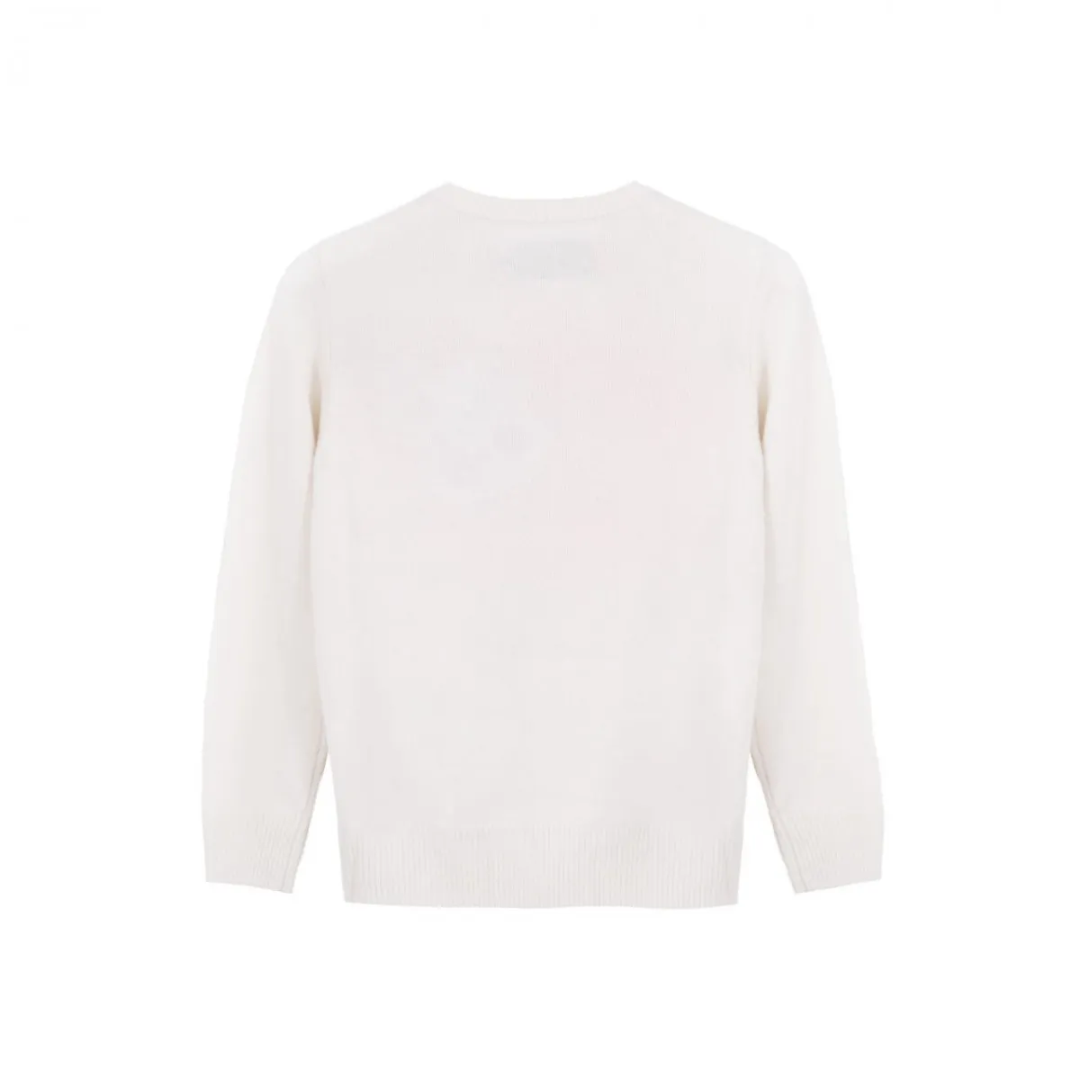 Maglione Girocollo Heart Breaker Bianco