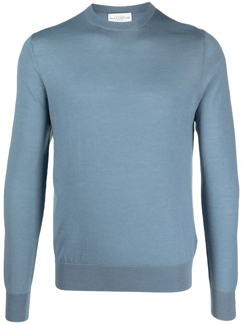 Maglione girocollo in azzurro - uomo