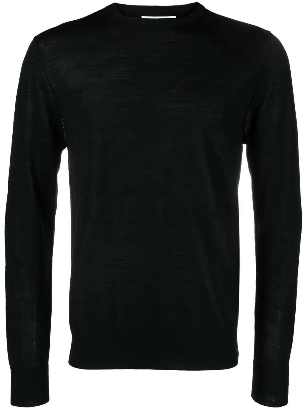 Maglione girocollo in nero - uomo