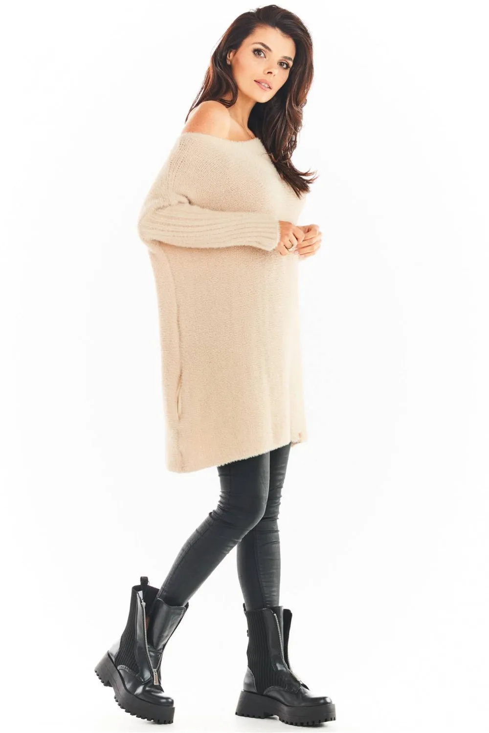 Maglione lungo model 149720 awama