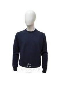 Maglione Malo cashmere E1766 blu