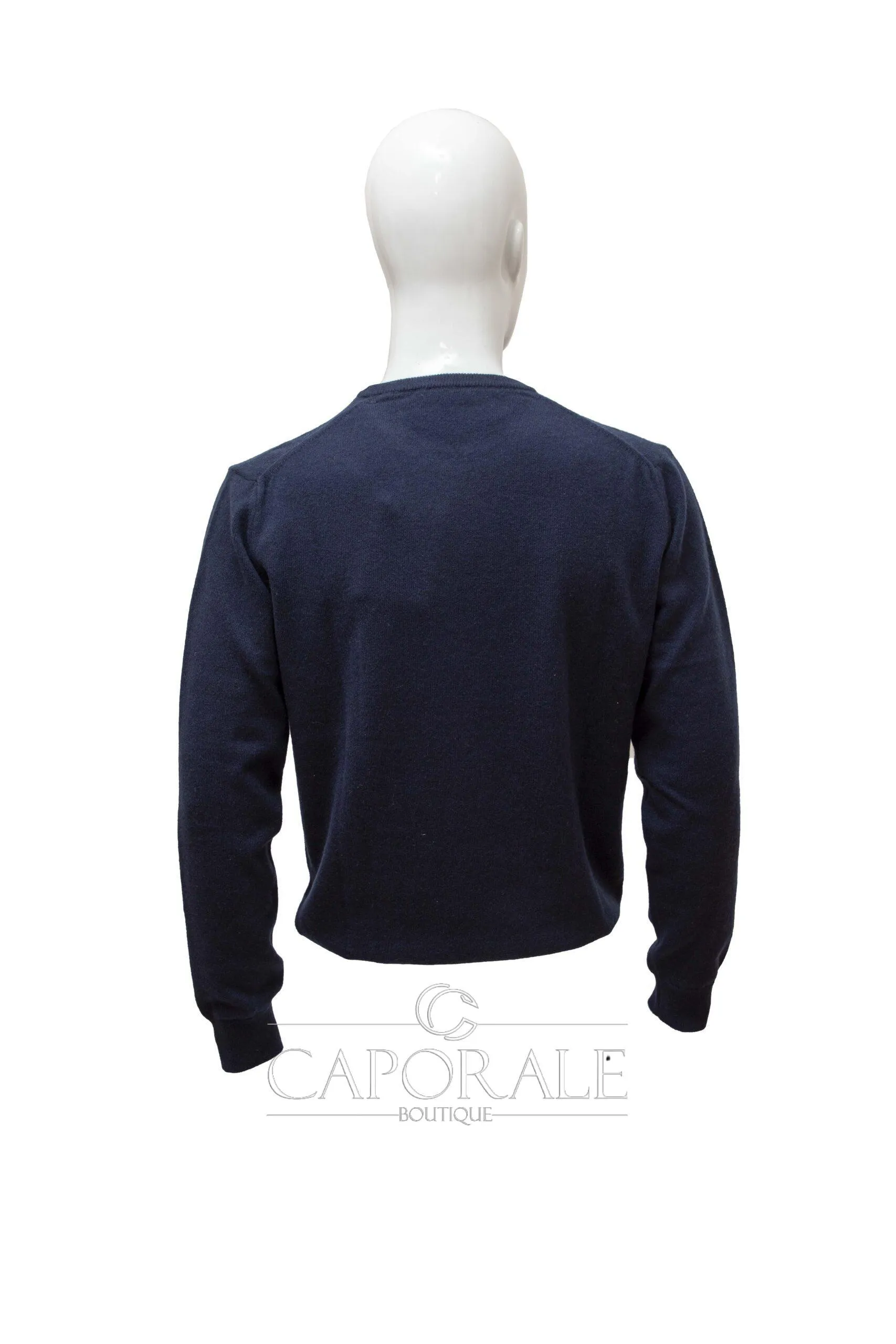 Maglione Malo cashmere E1766 blu