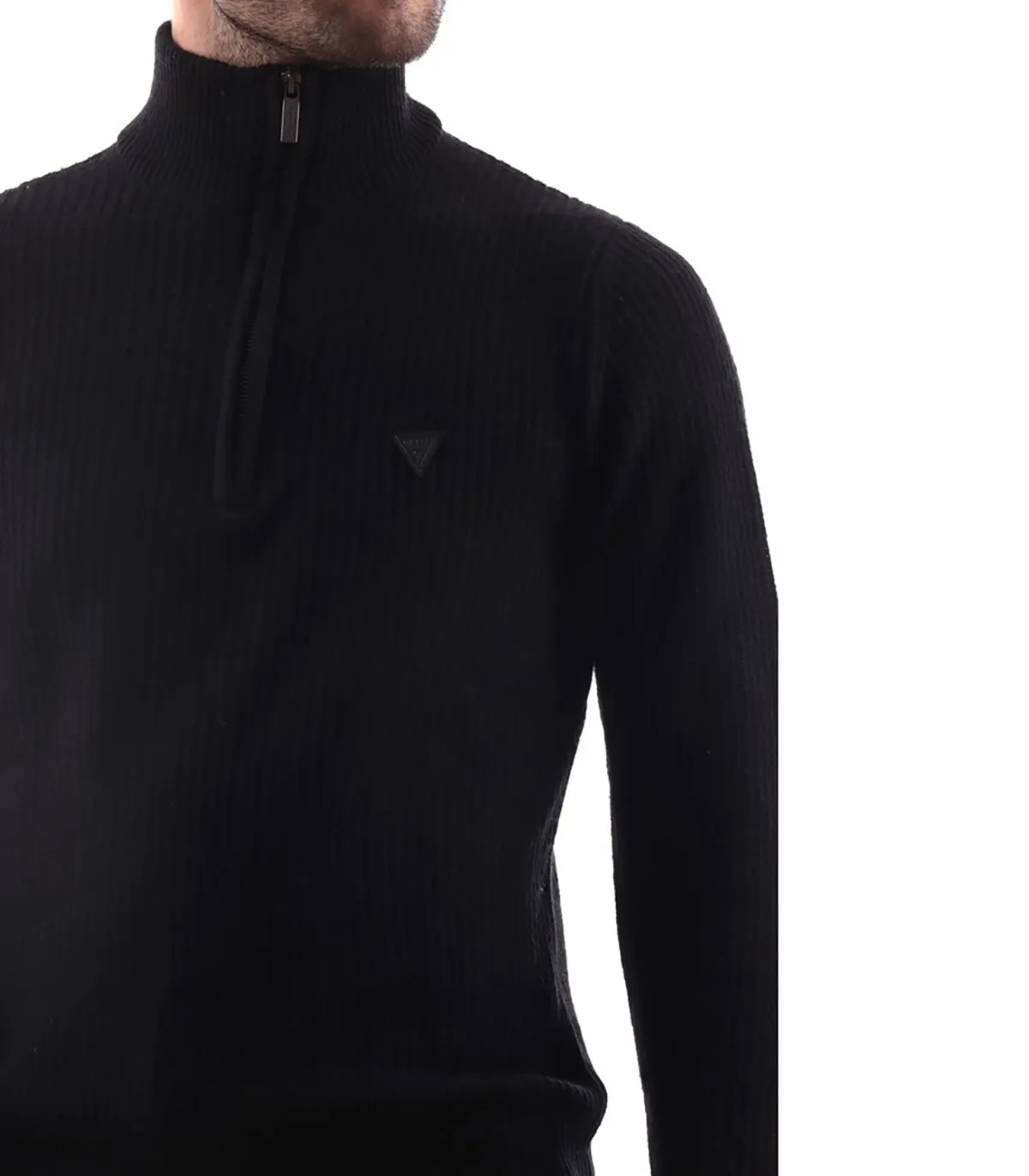 Maglione mezza zip Uomo Guess