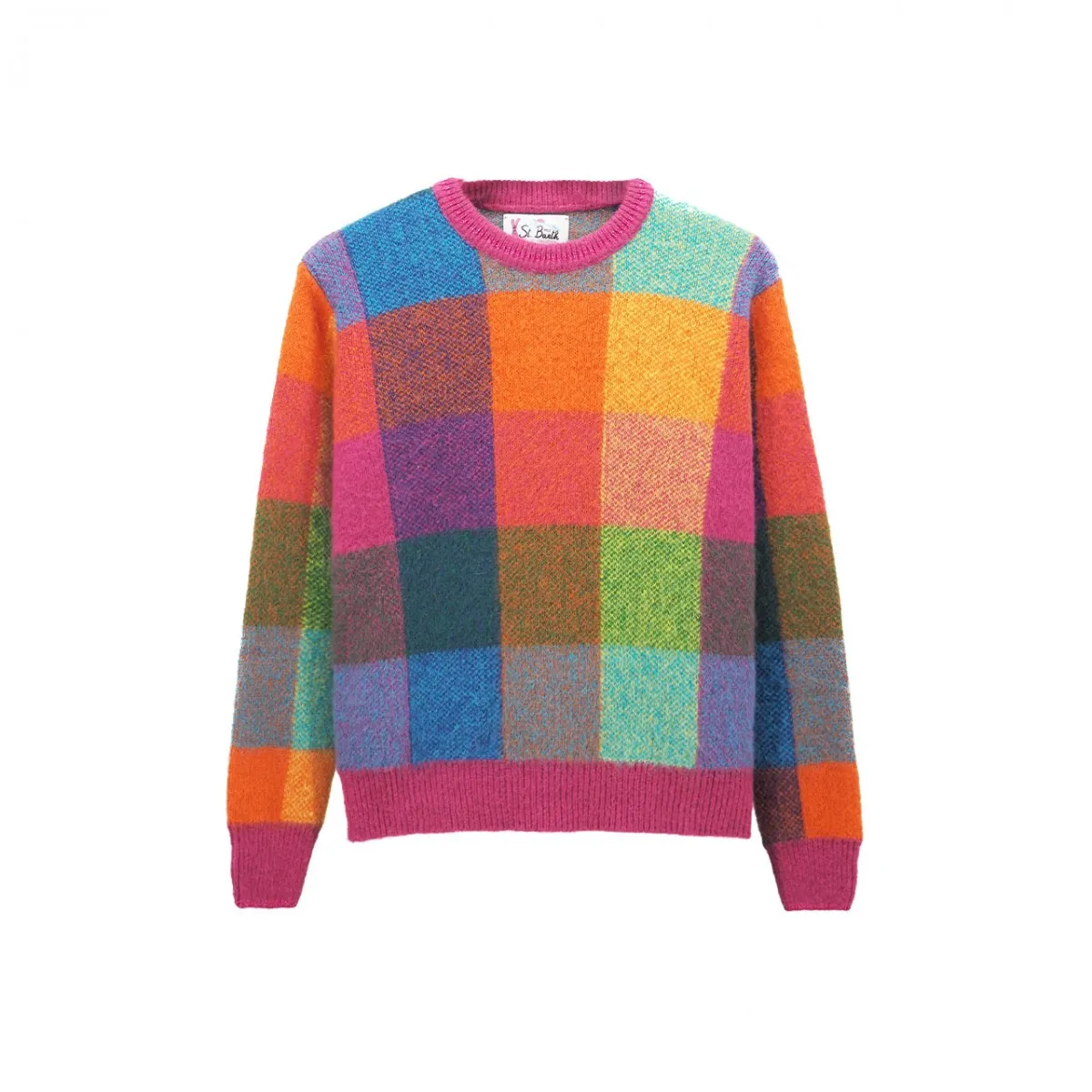 Maglione Queen Soft Check Multi