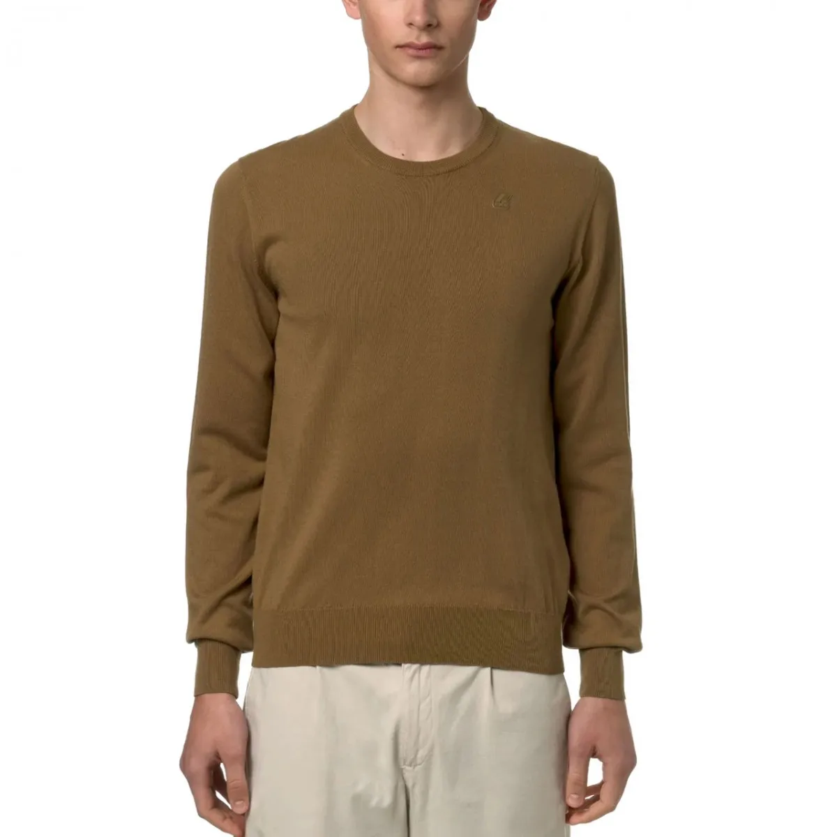 Maglione Sebastien Cotton Brown Corda
