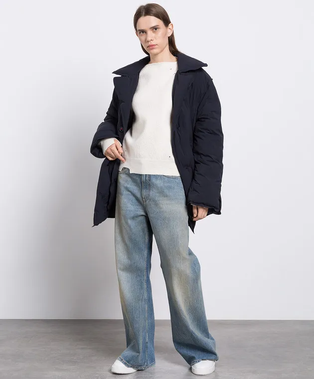 Maison Margiela MM6 Maglione in lana beige S52HL0018S18284