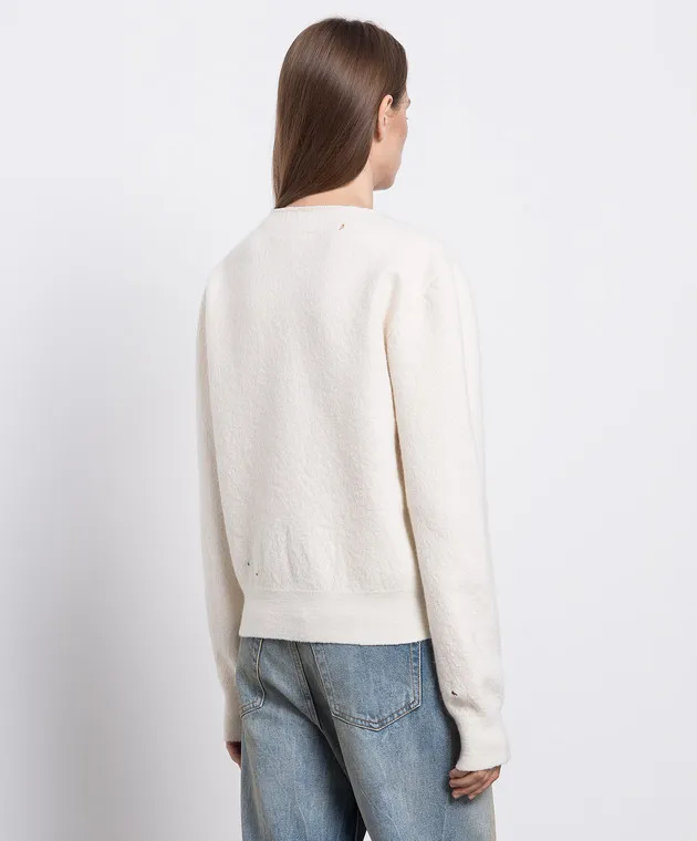 Maison Margiela MM6 Maglione in lana beige S52HL0018S18284