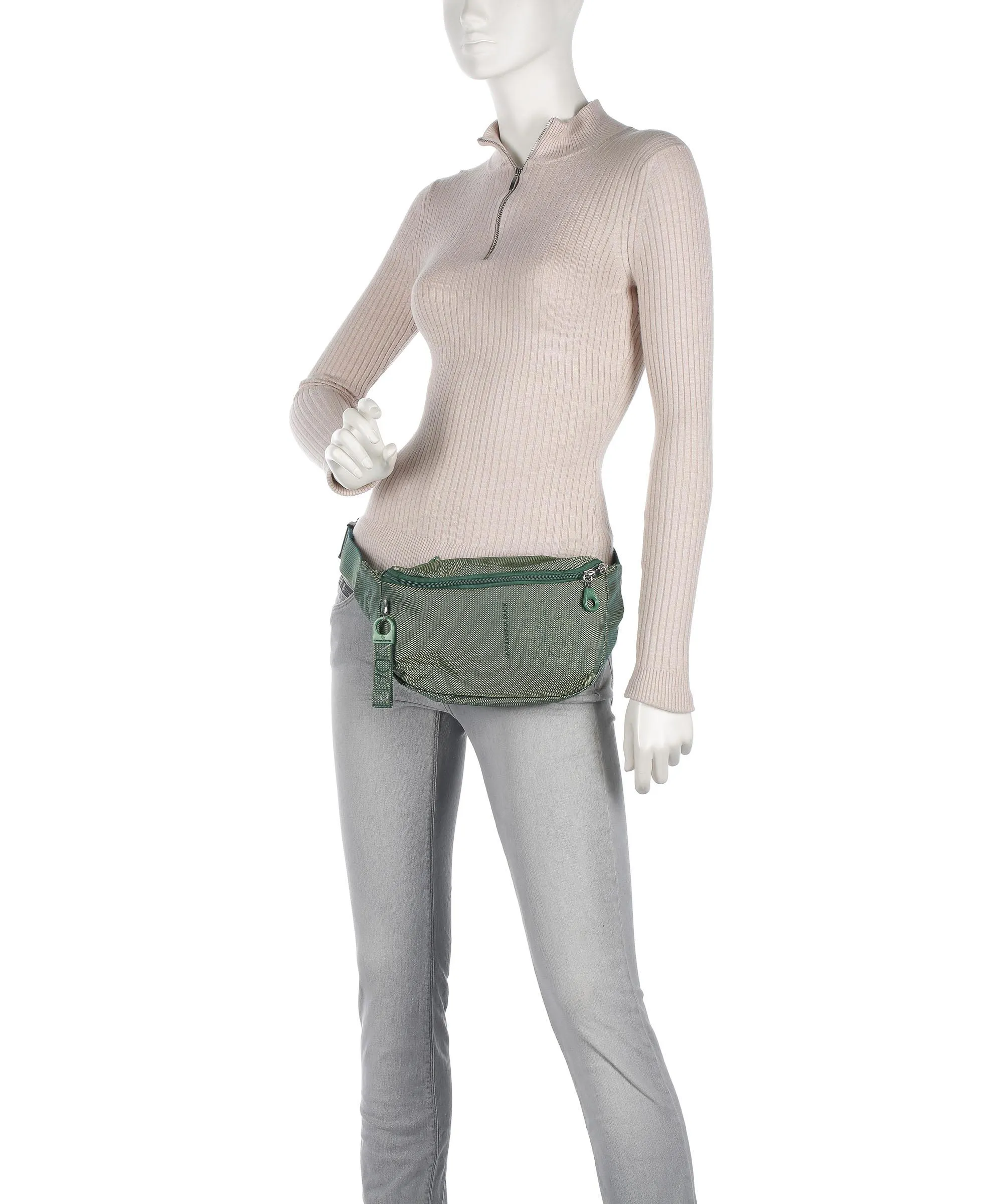  Mandarina Duck MD20 Marsupio poliestere verde  