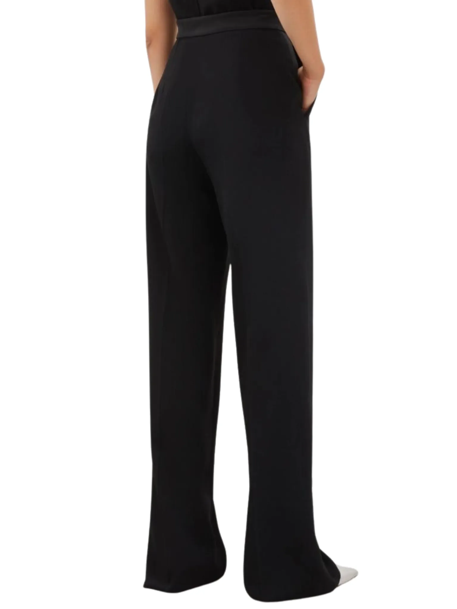 marella 365 pantaloni in crêpe envers satin