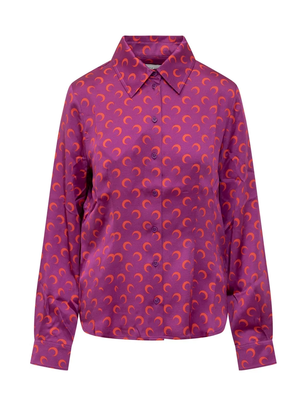 MARINE SERRE Camicia con Logo Moon  