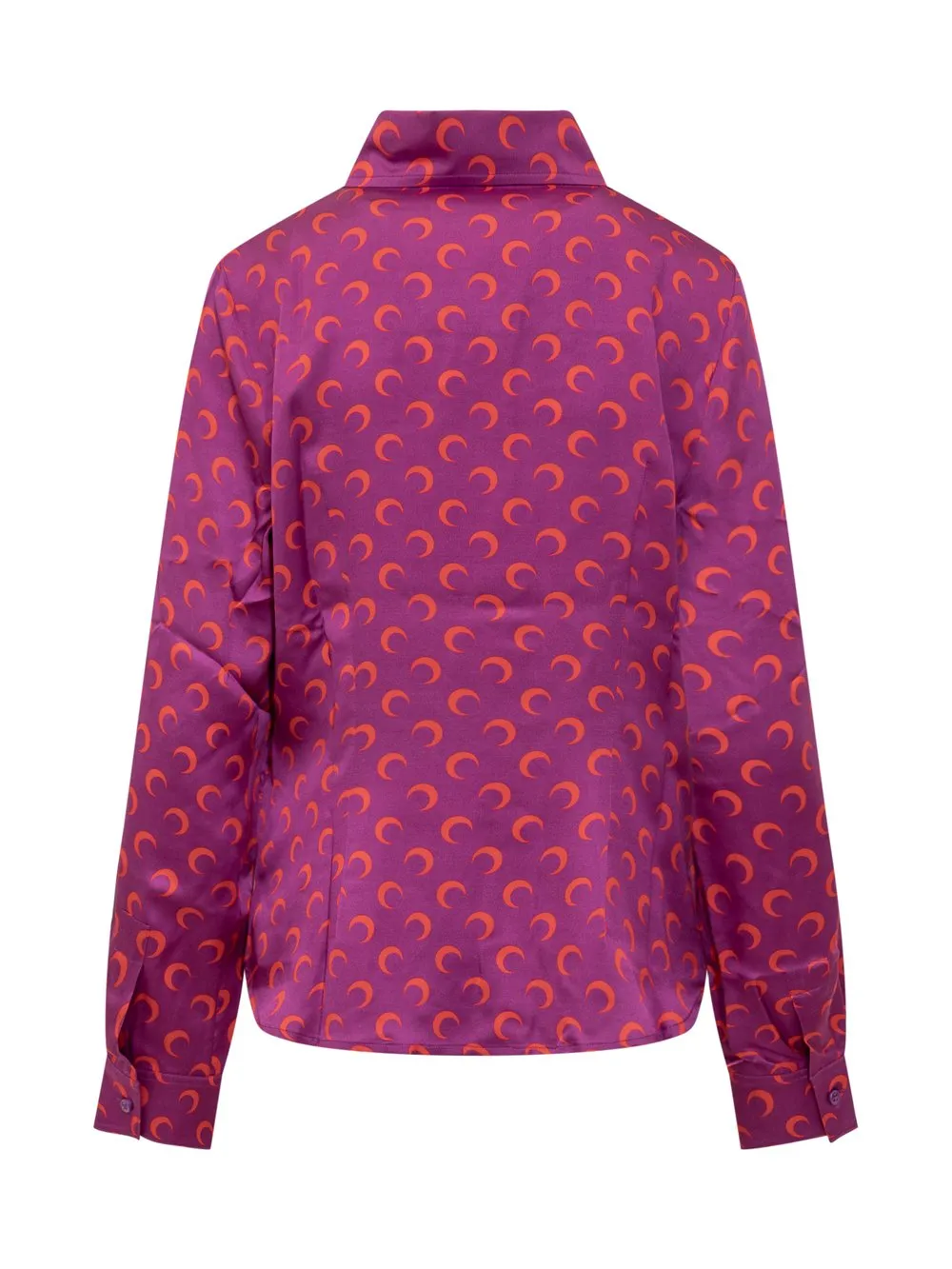 MARINE SERRE Camicia con Logo Moon  