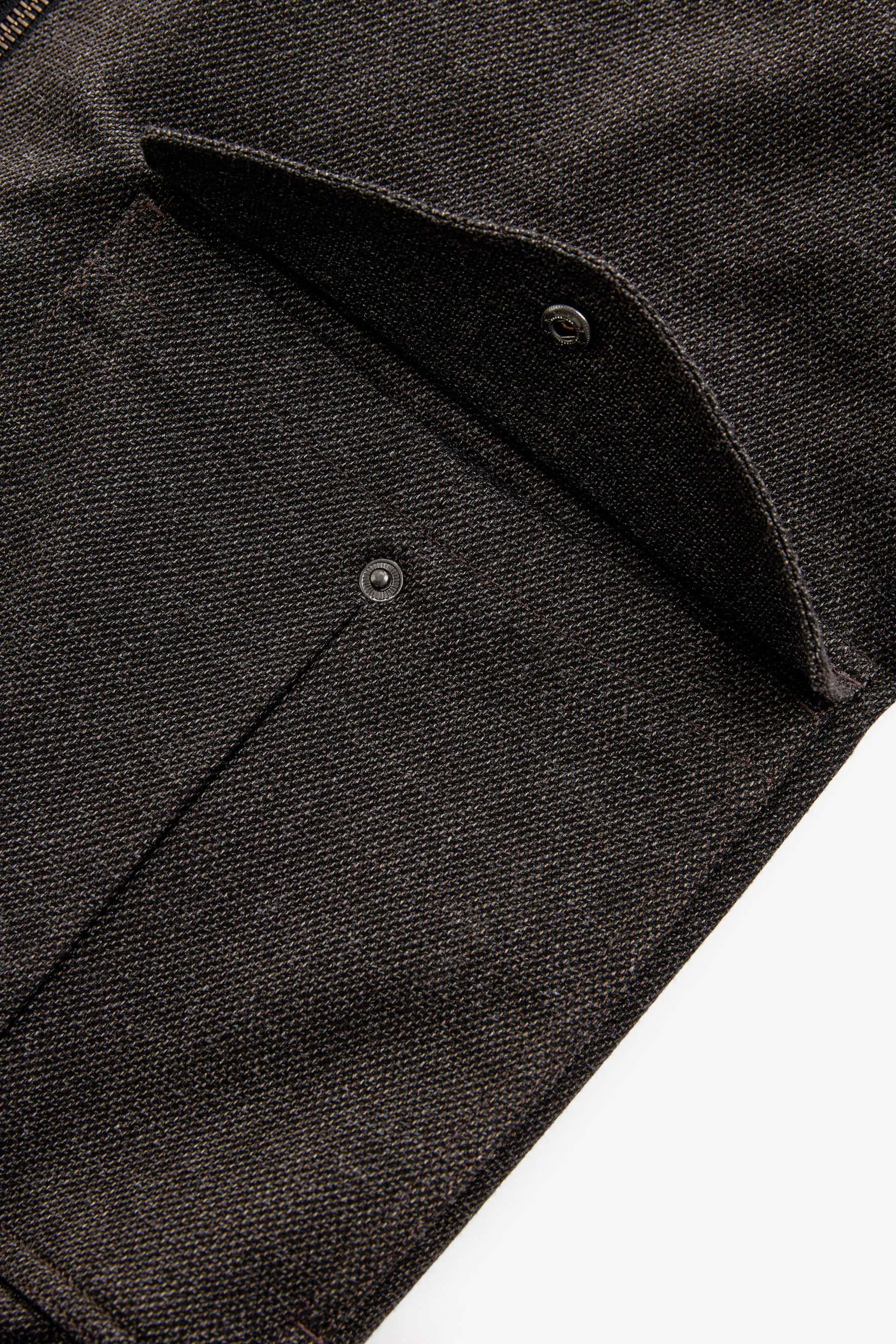 Marrone  - blusa testurizzata elegante Giacca