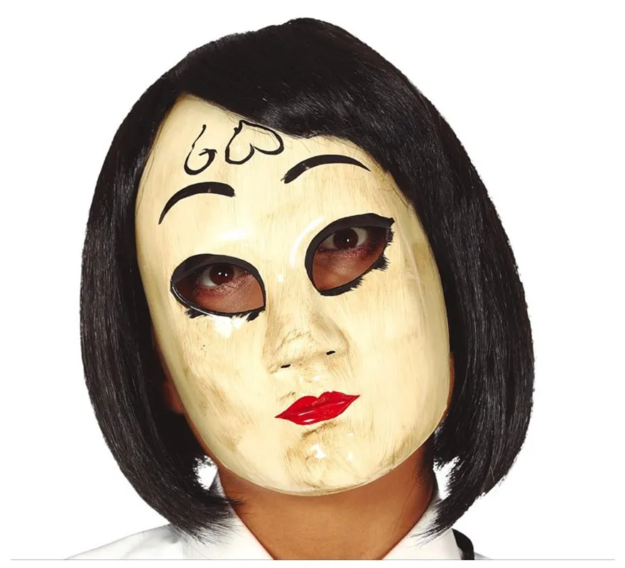 Maschera da assassina con cuore