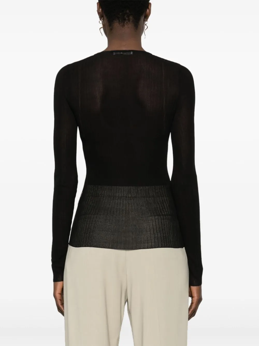 MAX MARA Maglia a coste