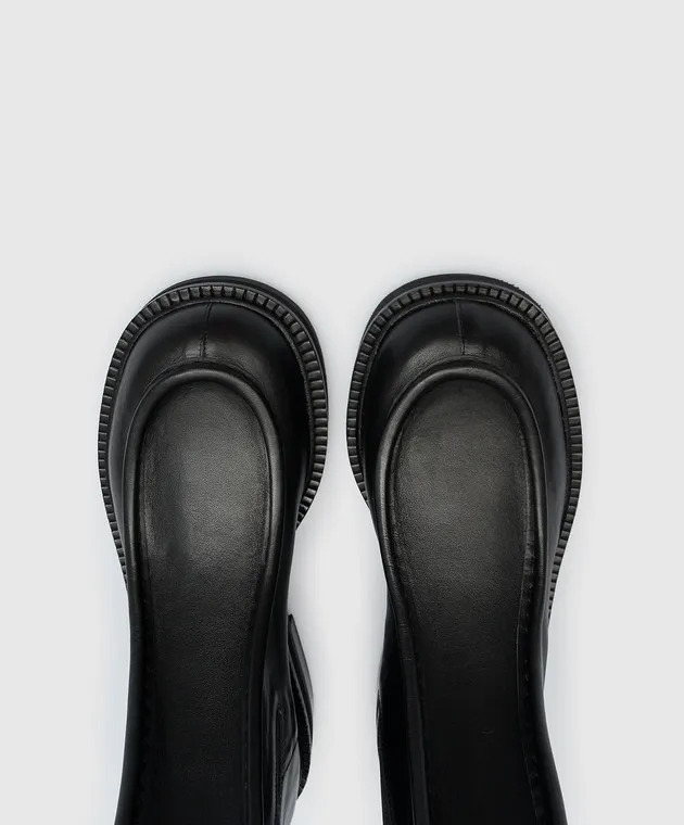Max Mara Sportmax Stivaletti Chelsea Talentow in pelle nera TALENTO