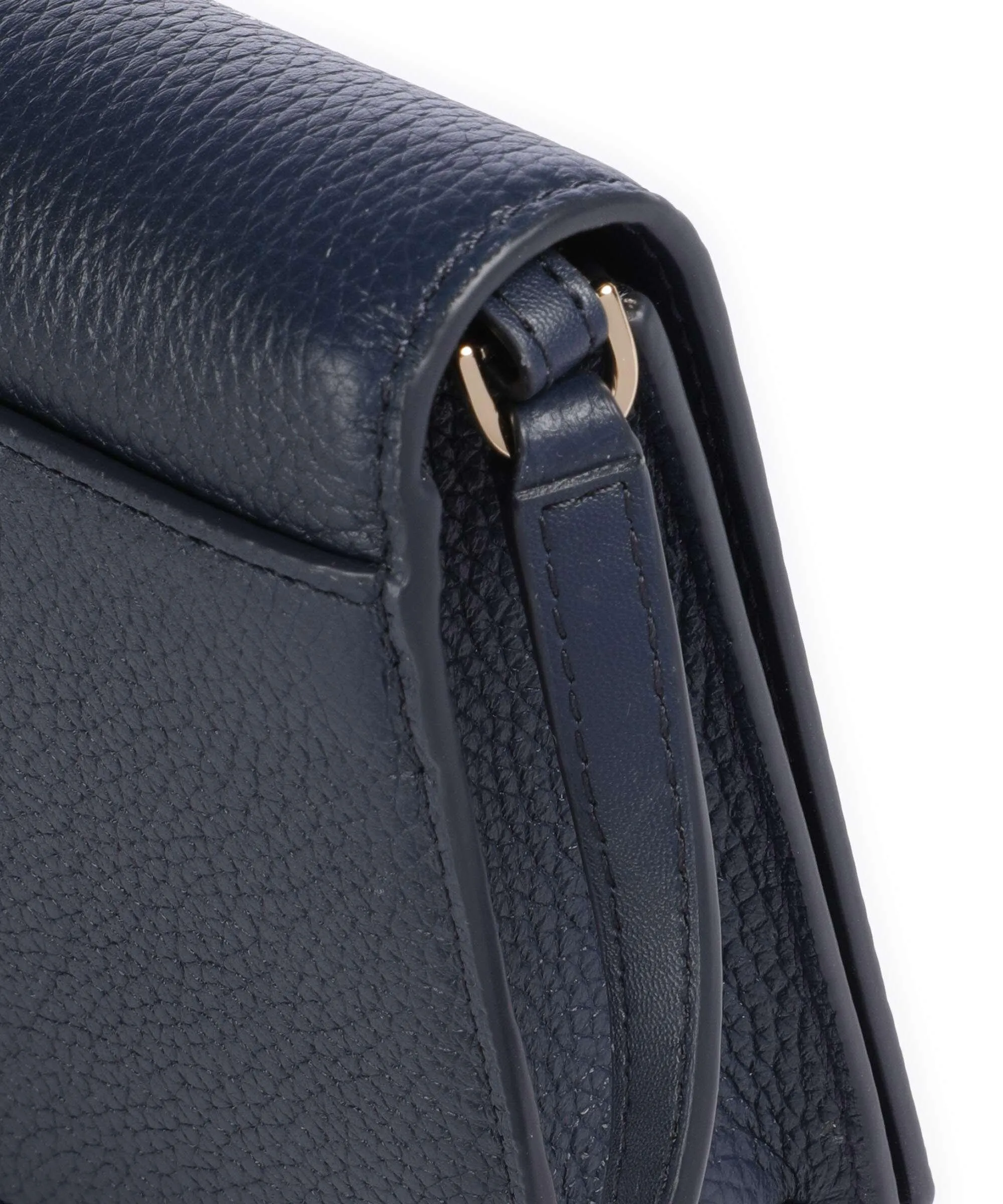  Michael Kors Jet Set Borsa a tracolla pelle di vacchetta grana blu scuro  