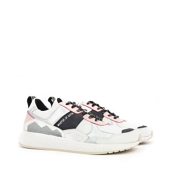 MOA SNEAKERS M1005 FUTURA BIANCO-ROSA-GRIGIO