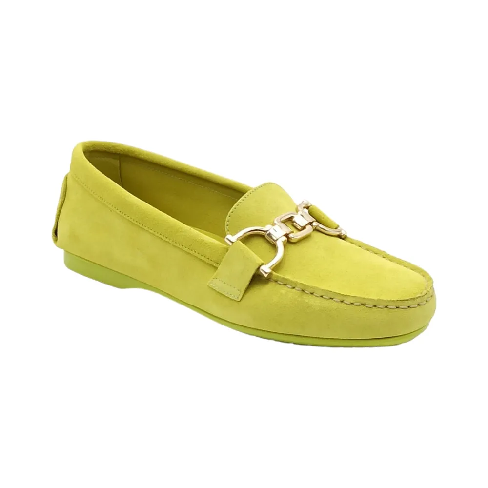 Mocassini Donna colorati 68D6 Frau castorino cedro