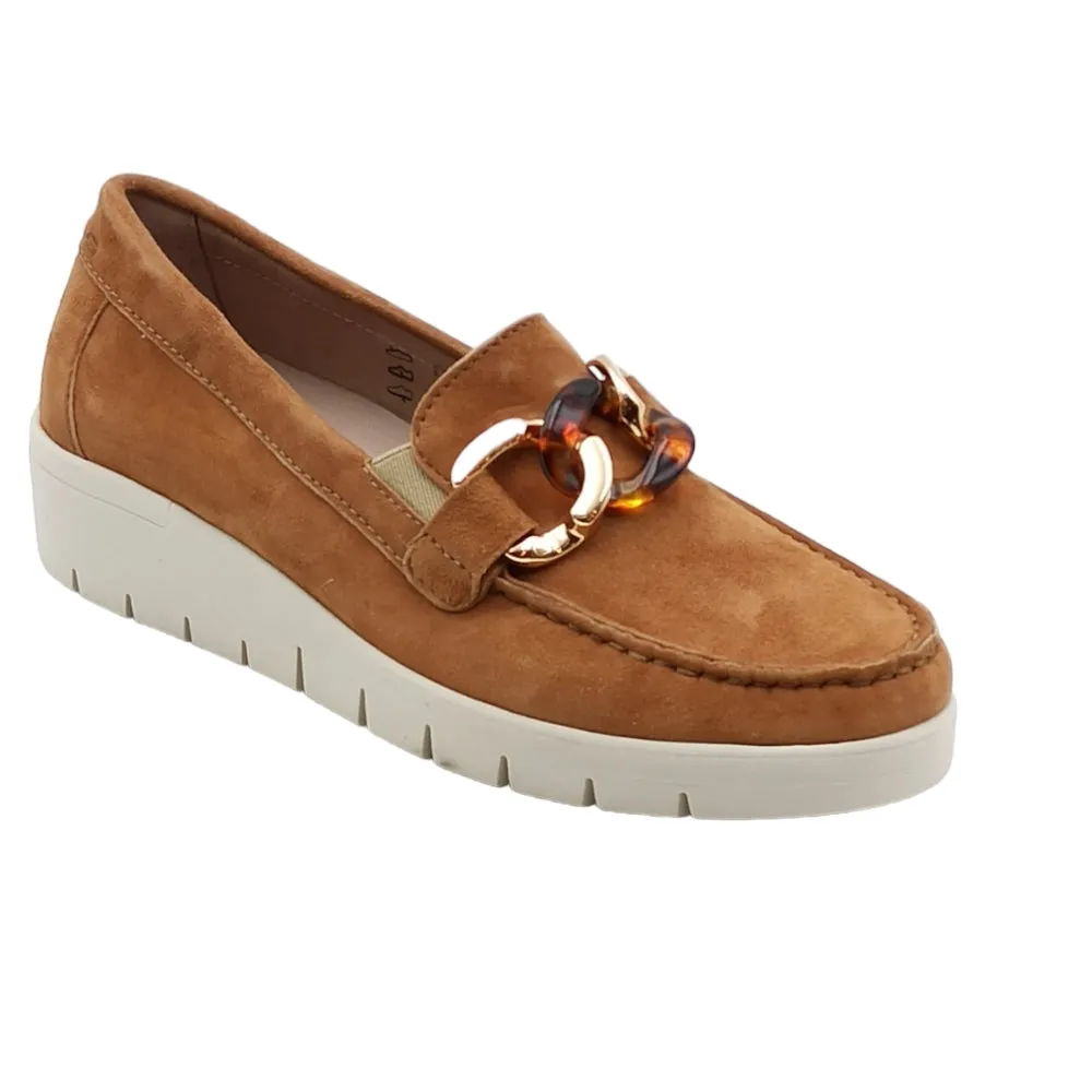 Mocassini Donna in camoscio Grunland TAFA SC5221-L1 TAFA Cuoio