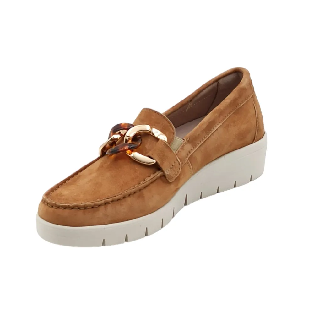 Mocassini Donna in camoscio Grunland TAFA SC5221-L1 TAFA Cuoio
