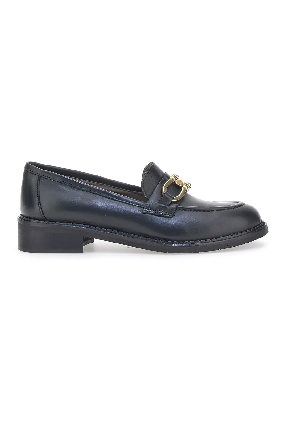 Mocassini Pittarello Look 3027 Neri Vera Pelle