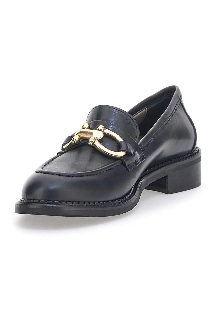 Mocassini Pittarello Look 3027 Neri Vera Pelle