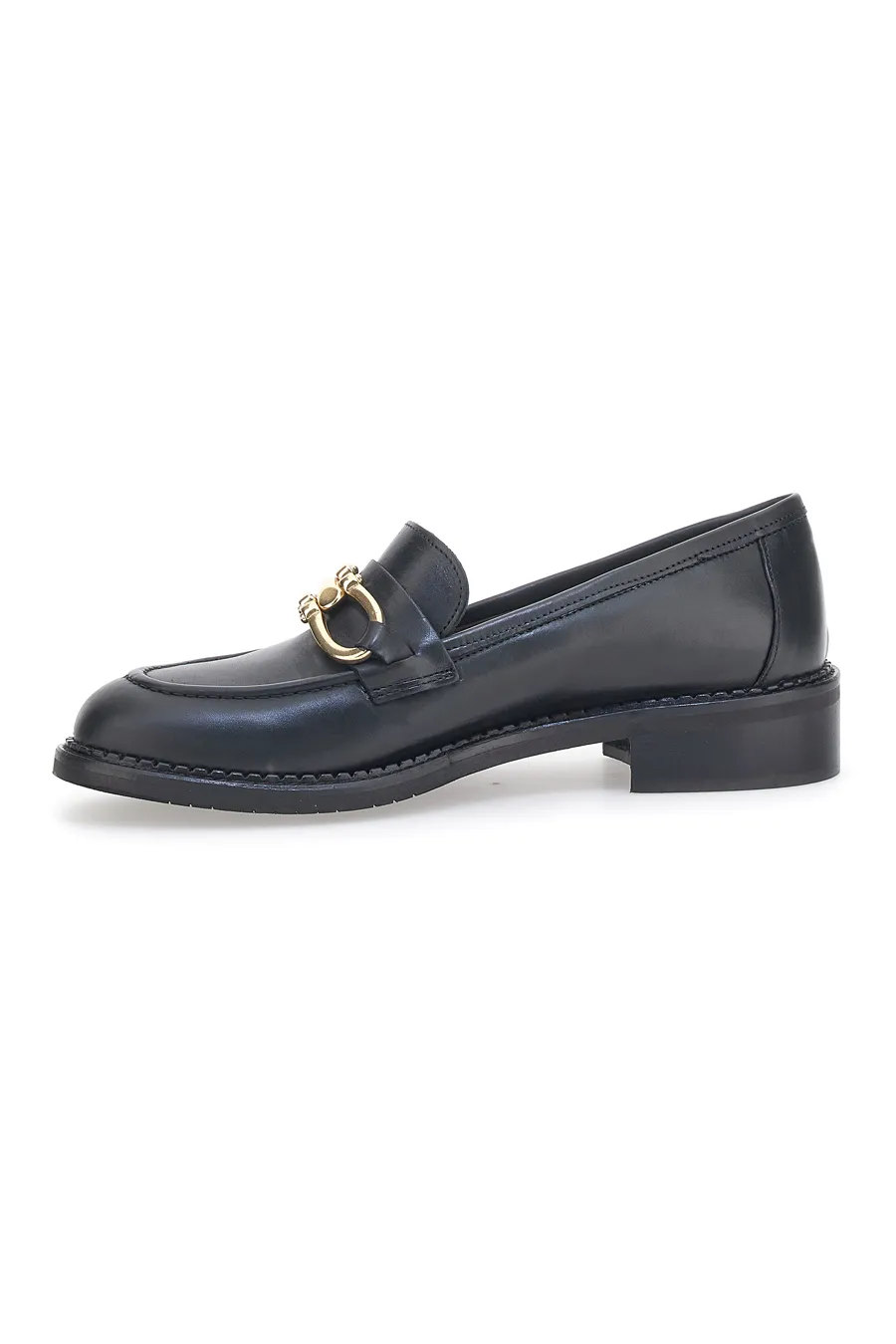 Mocassini Pittarello Look 3027 Neri Vera Pelle