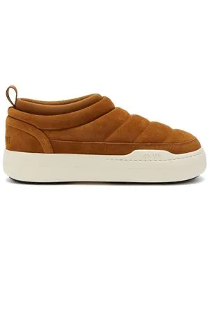 MOON BOOT Calzature,Stivaletti Sneakers Park in camoscio cognac 