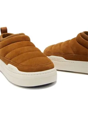 MOON BOOT Calzature,Stivaletti Sneakers Park in camoscio cognac 