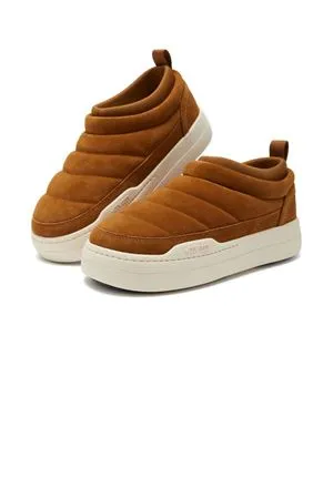 MOON BOOT Calzature,Stivaletti Sneakers Park in camoscio cognac 