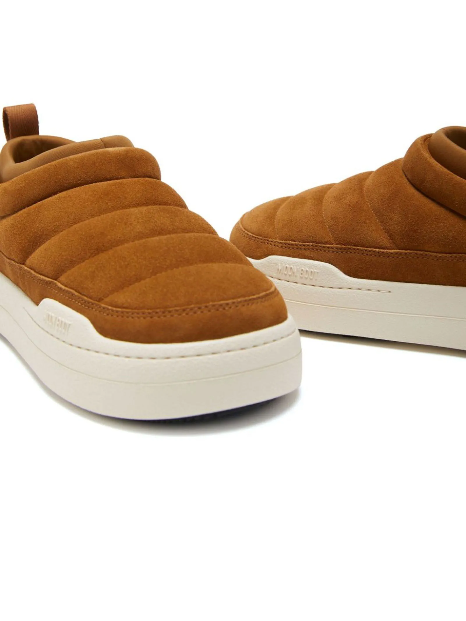 MOON BOOT Calzature,Stivaletti Sneakers Park in camoscio cognac 