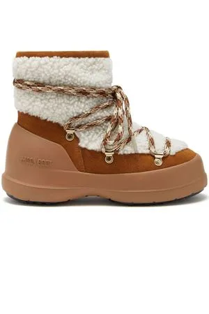 MOON BOOT Calzature,Stivaletti Stivali Luna stringati in shearling 
