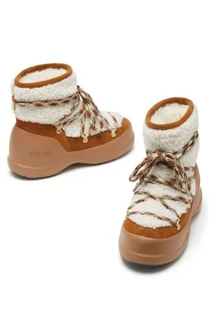 MOON BOOT Calzature,Stivaletti Stivali Luna stringati in shearling 