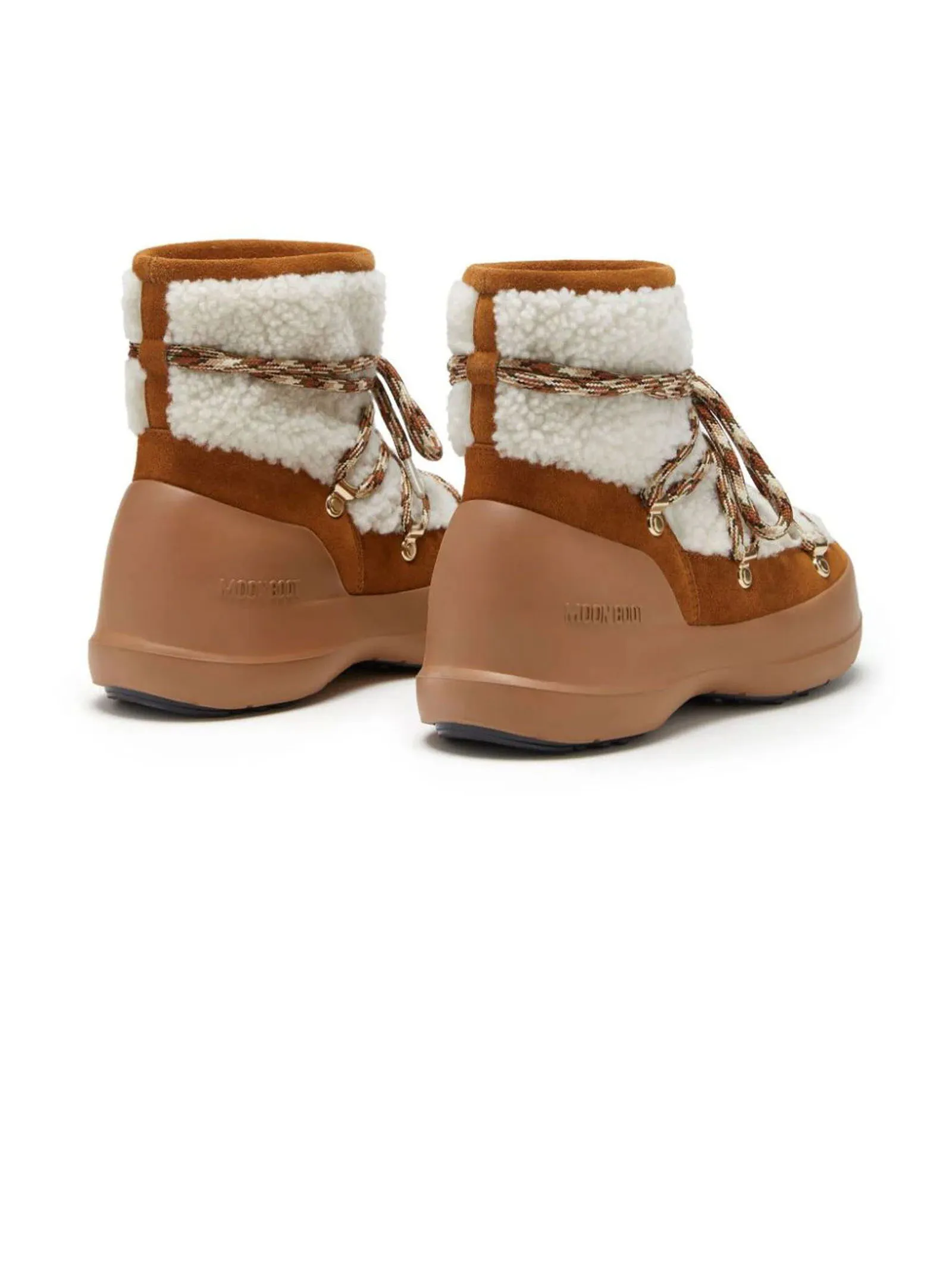 MOON BOOT Calzature,Stivaletti Stivali Luna stringati in shearling 