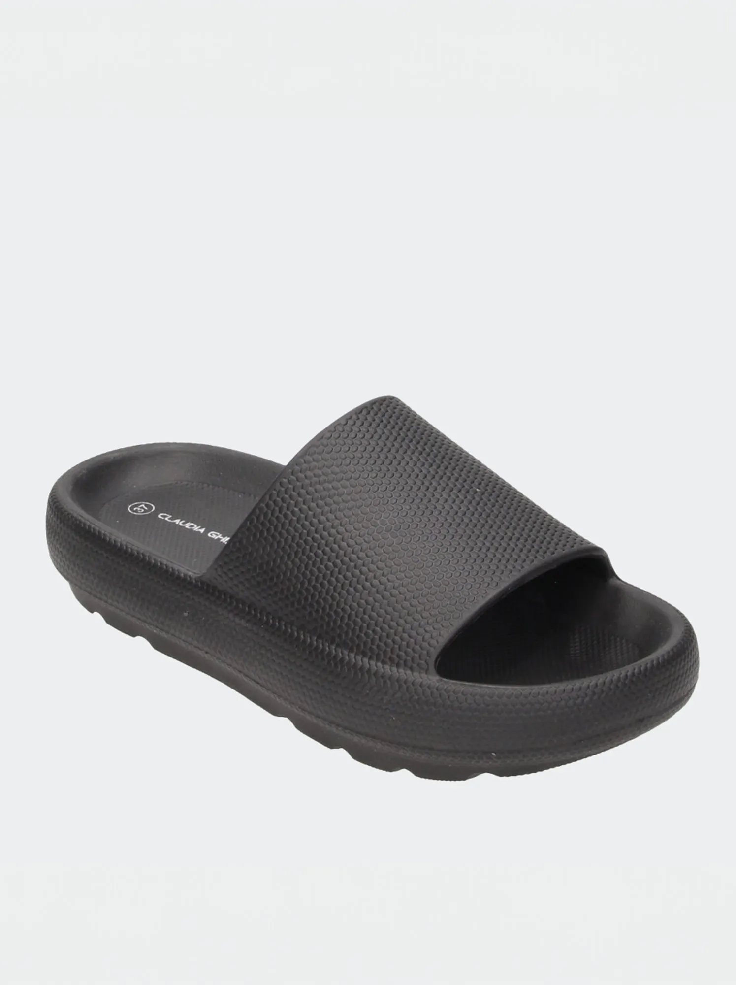 Mules con suola spessa - NERO