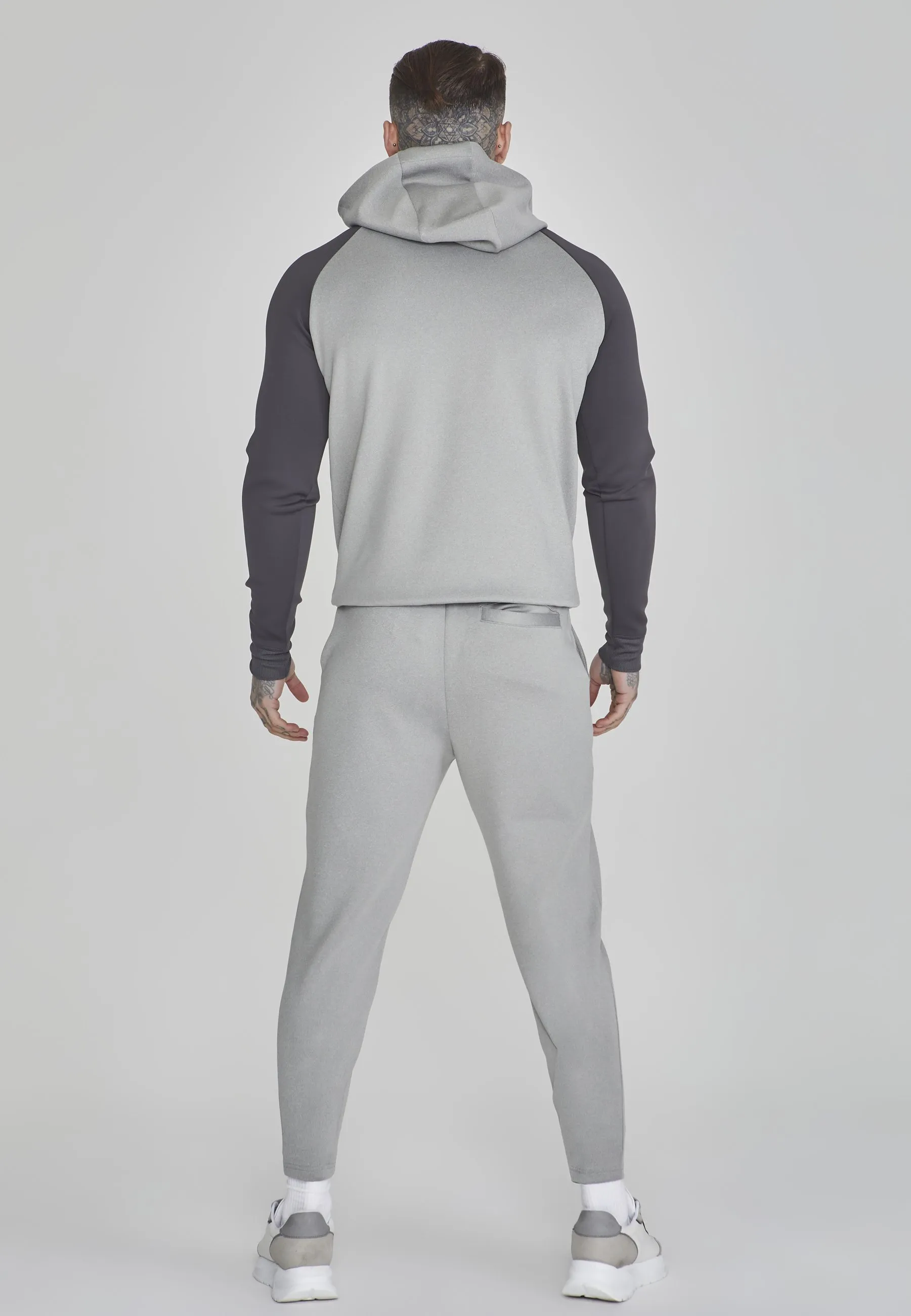 MUSCLE FIT - Felpa con cappuccio