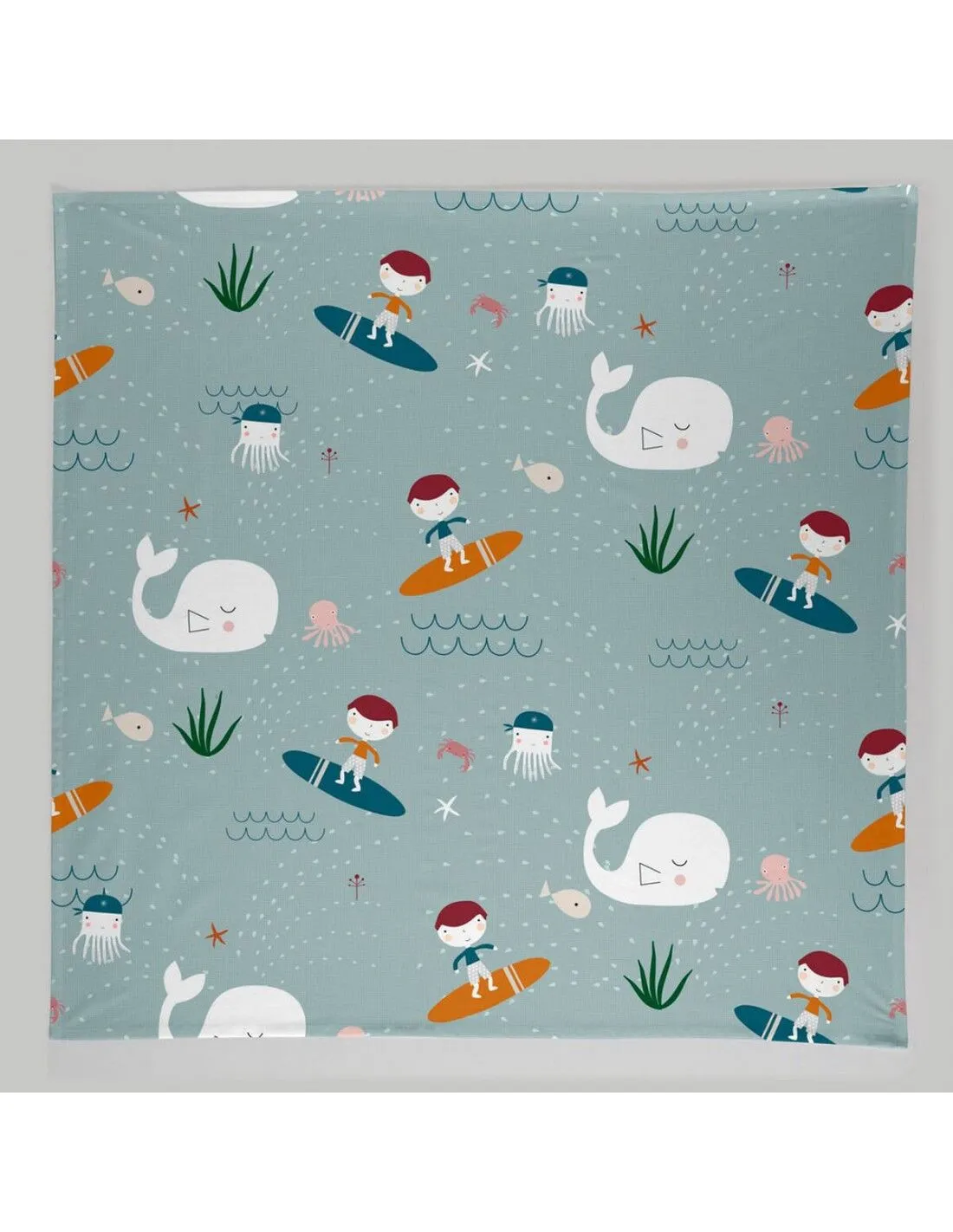 Mussola Haciendo el Indio Surf (120 x 120 cm)