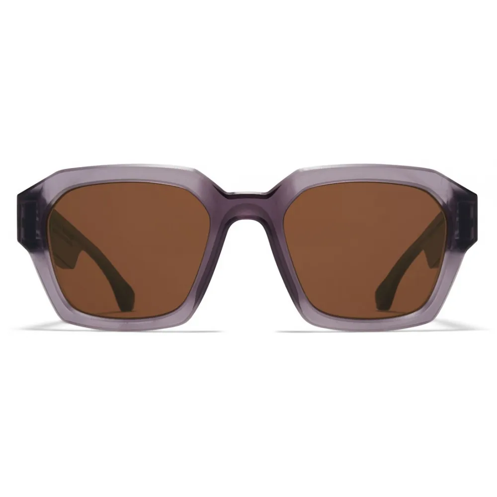 Mykita - MMRAW019 - Mykita & Maison Margiela - Fumo Marrone - Acetate Collection - Occhiali da Sole - Mykita Eyewear
