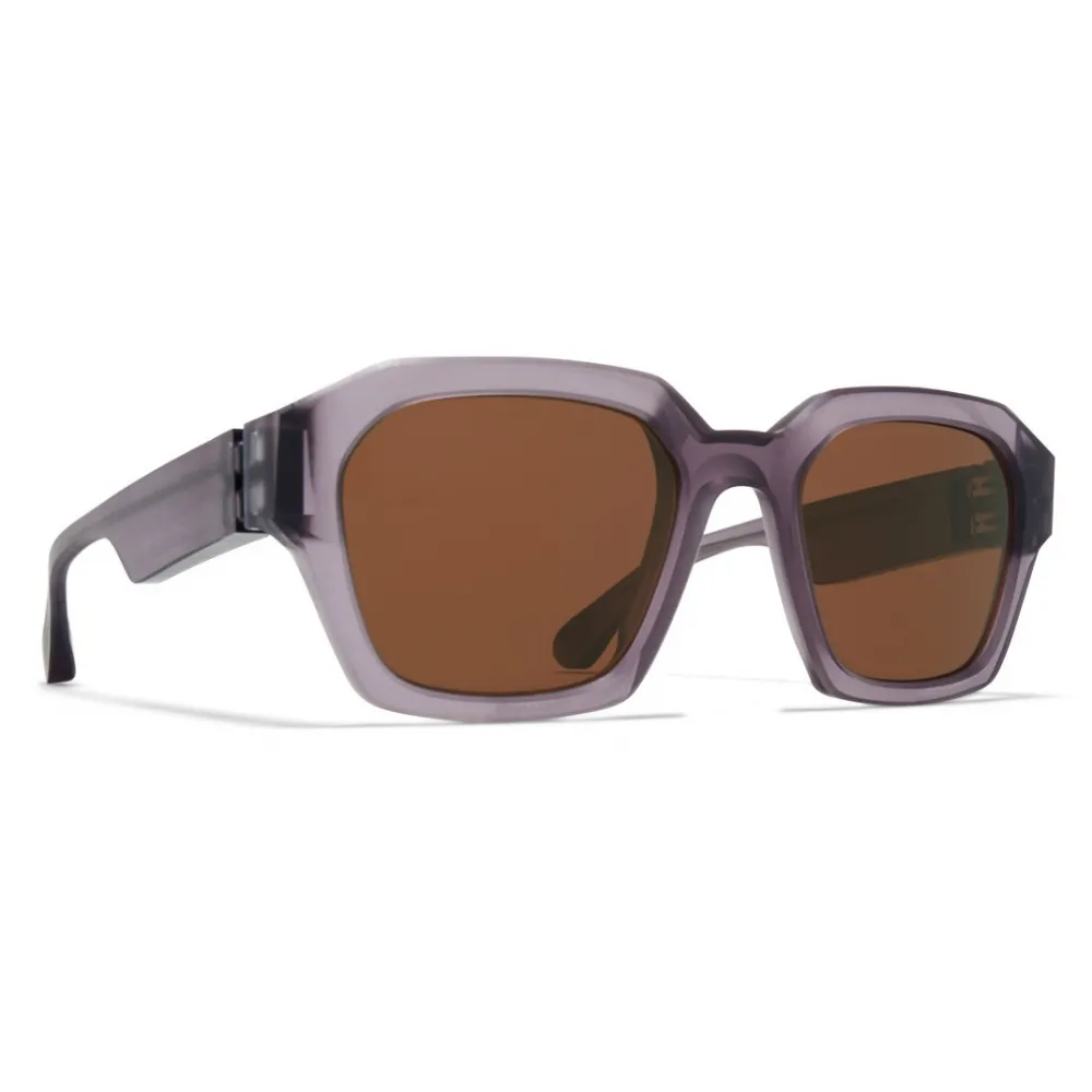 Mykita - MMRAW019 - Mykita & Maison Margiela - Fumo Marrone - Acetate Collection - Occhiali da Sole - Mykita Eyewear