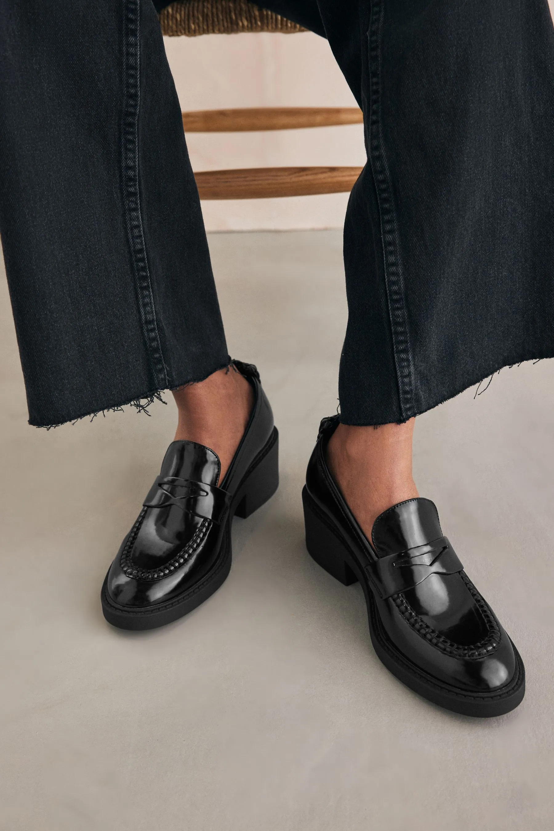 Nero  - Forever Comfort® - Mocassini con tacco