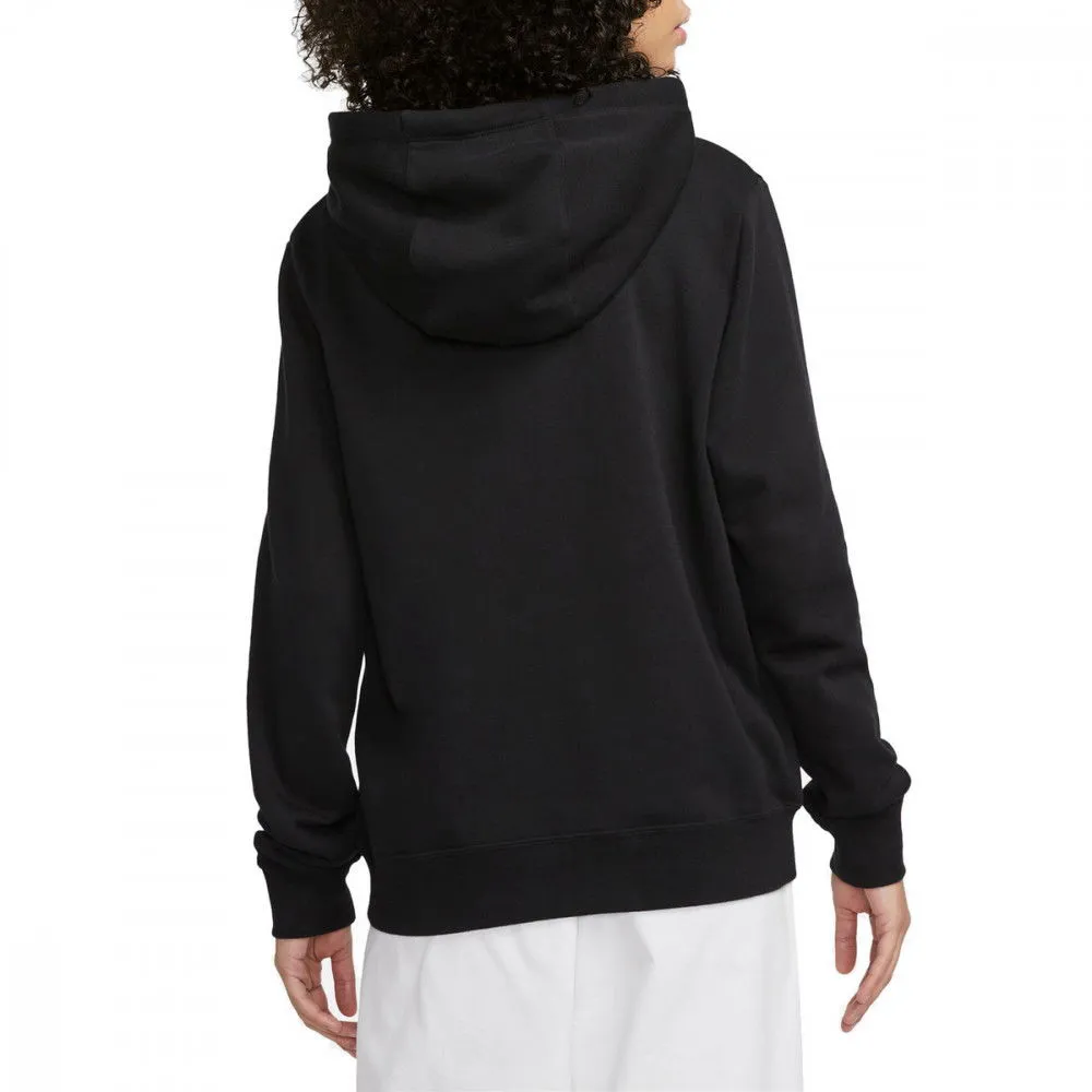 NIKE FELPA CON CAPPUCCIO CLUB SHINE DONNA