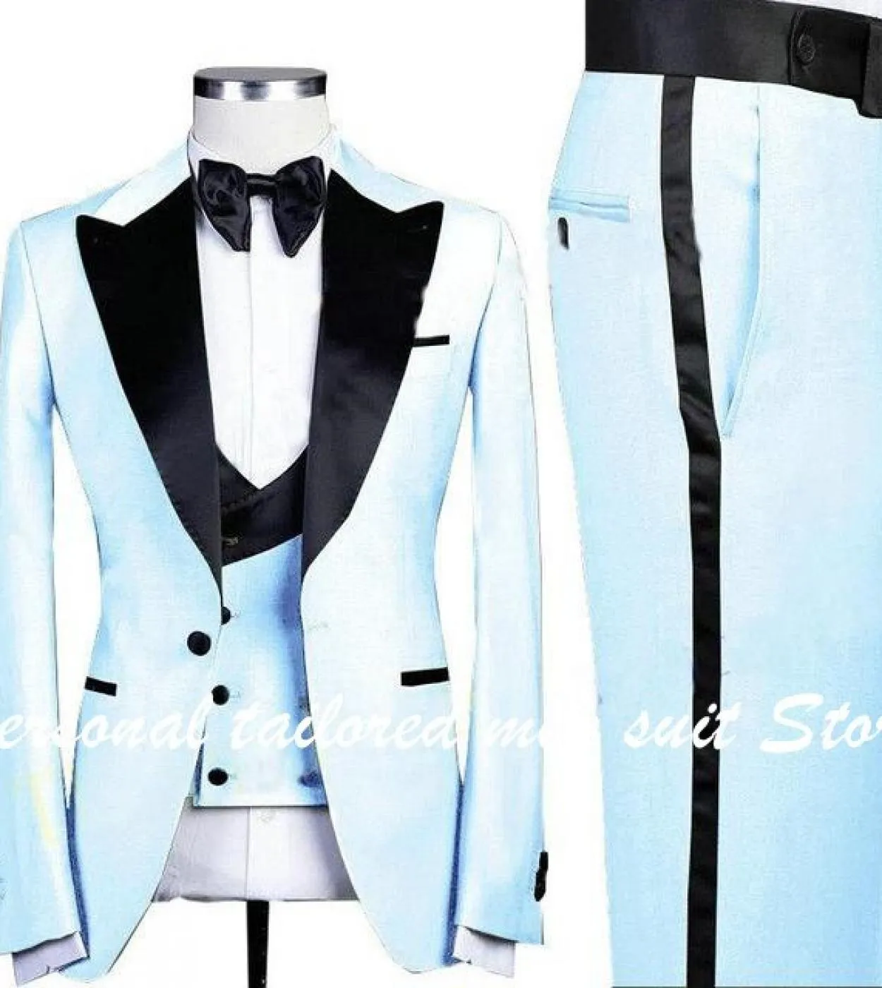 Nuovo arrivo Abiti da uomo viola da sposa 3 pezzi Tuxedo Peak Risvolto Giacca  gilet  pantaloni Uomo Slim Fit Fashion Blazer C