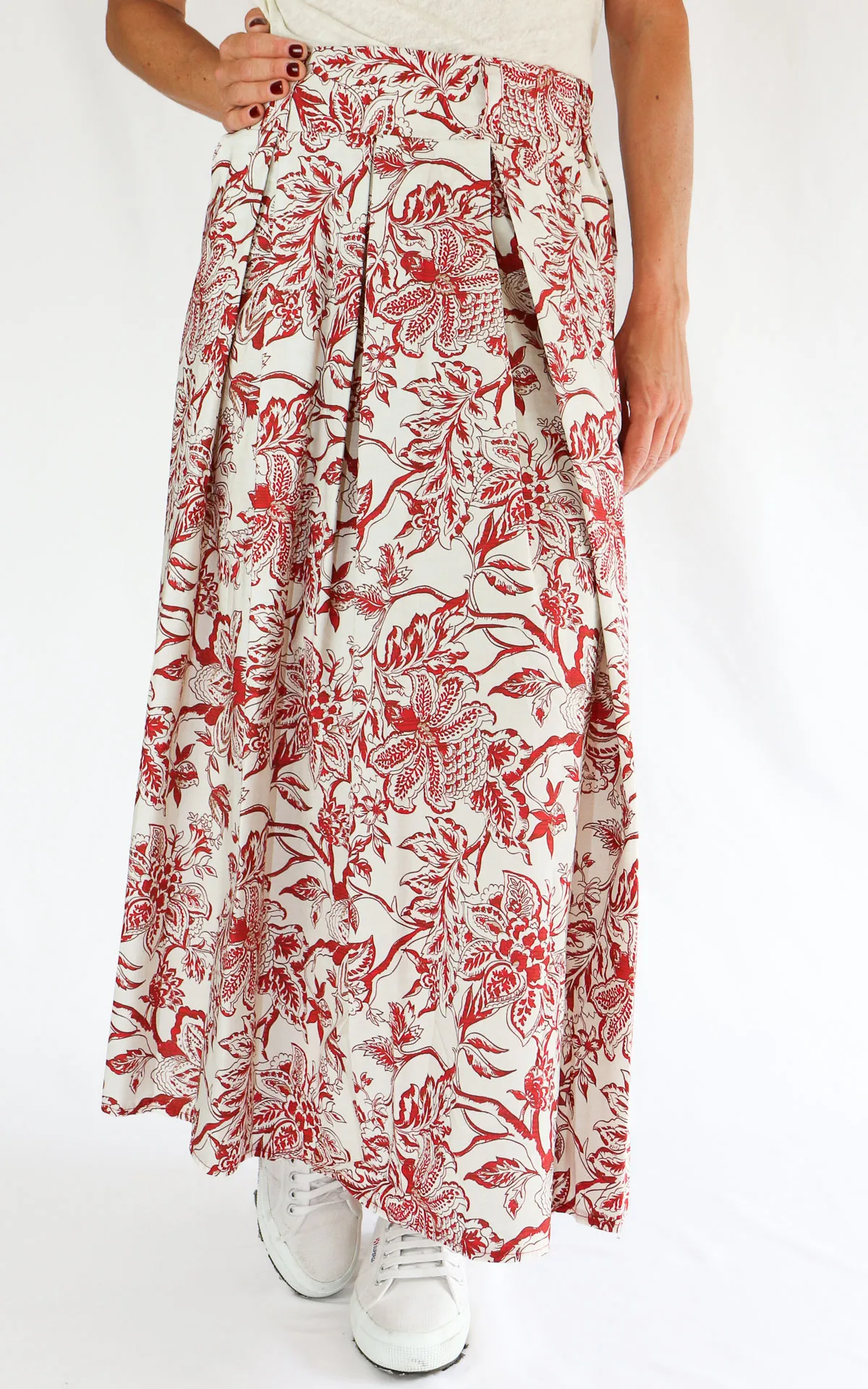 Off-on – Gonna stampa – Rosso India