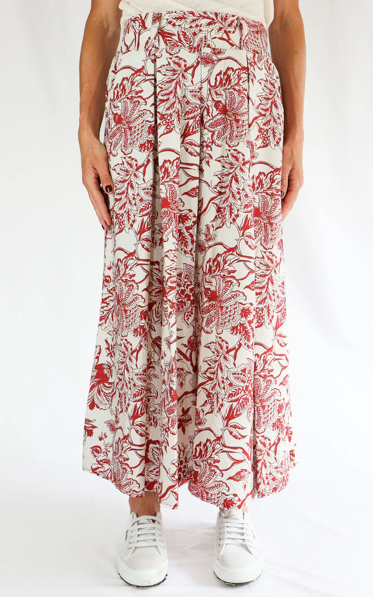 Off-on – Gonna stampa – Rosso India