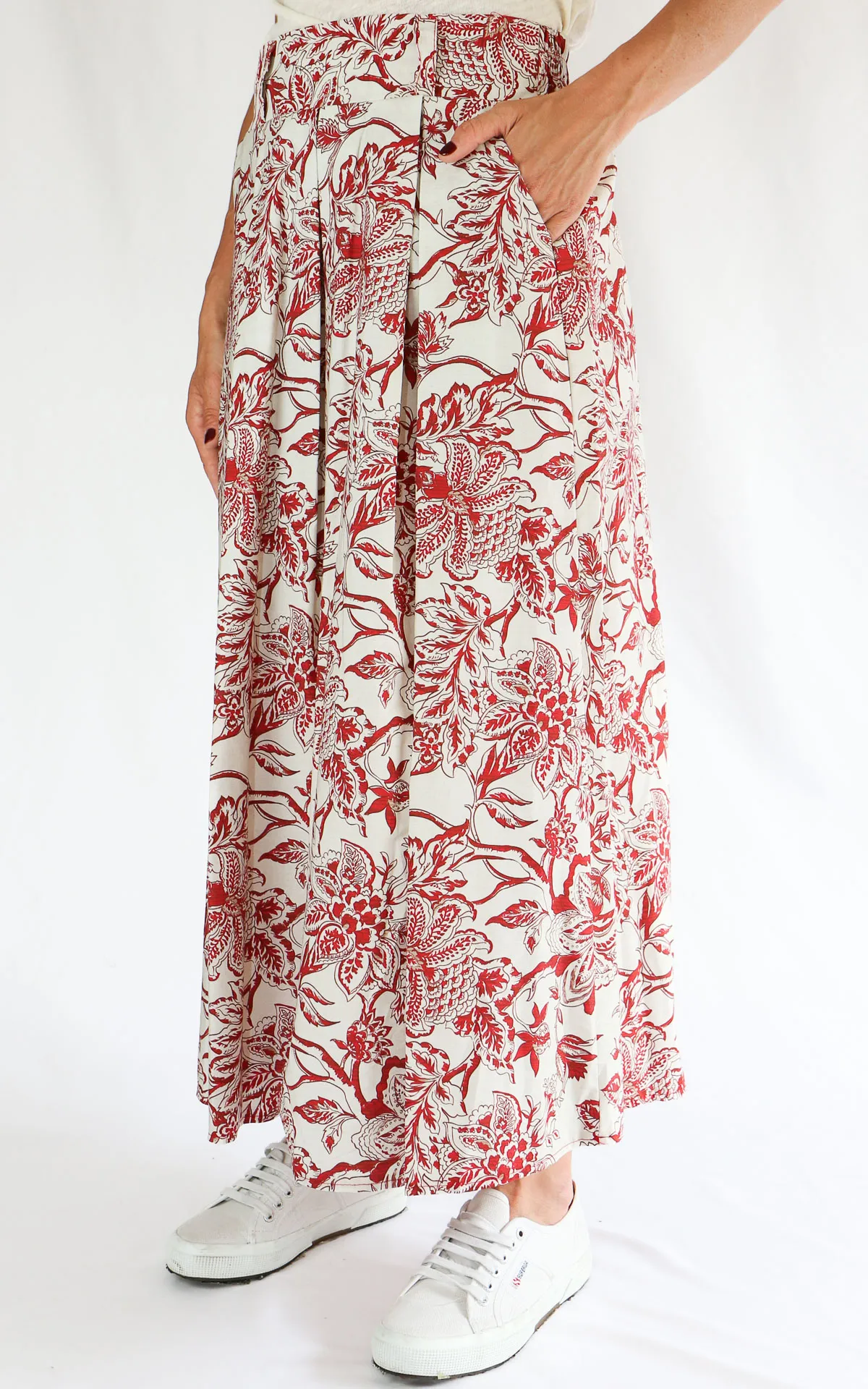 Off-on – Gonna stampa – Rosso India