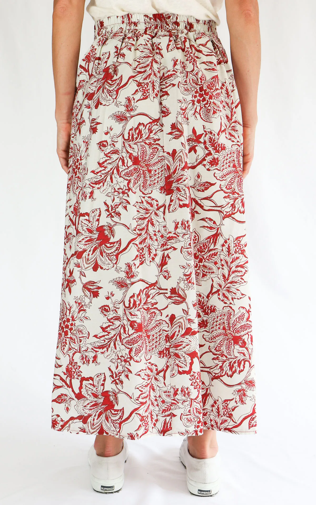 Off-on – Gonna stampa – Rosso India