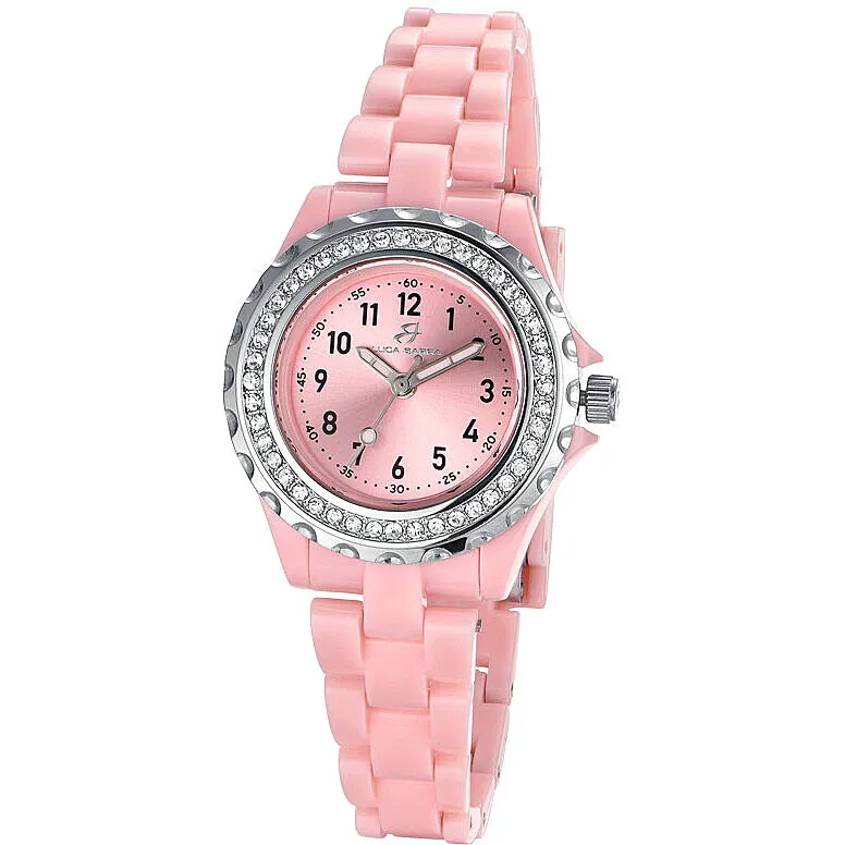 orologio solo tempo bambina Luca Barra Summer Rosa