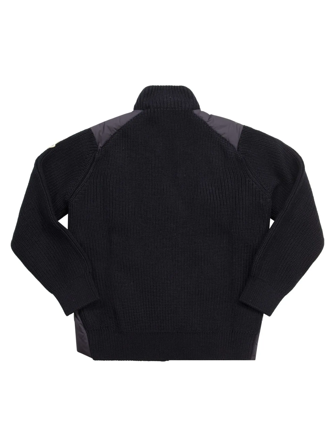 Padded zip cardigan