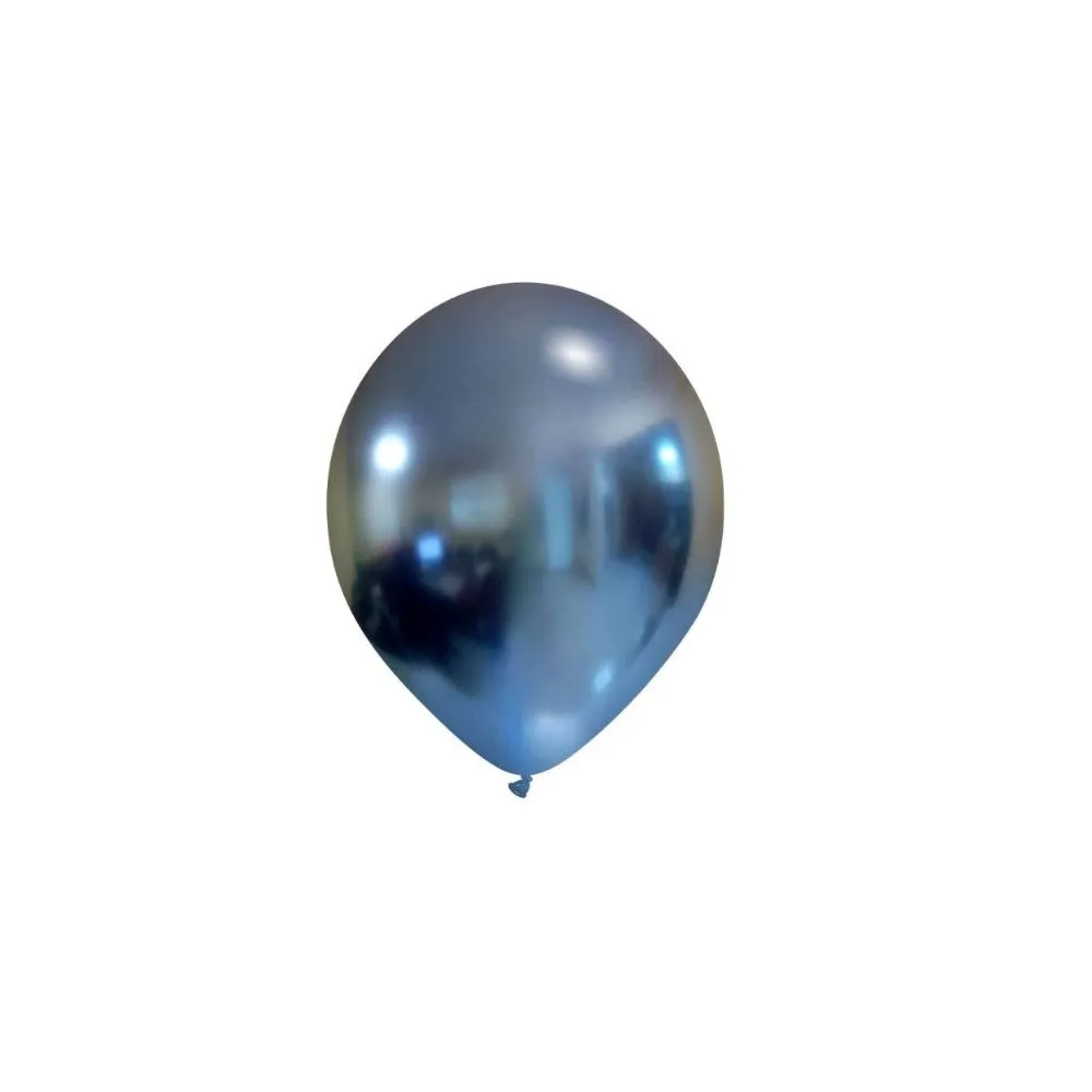 Palloncini Biodegradabili Lattice Colore Blu cromato13 Cm 100 PZ